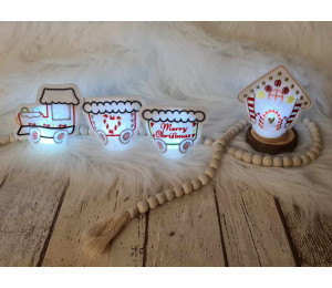 ITH - LED Teelichthüllen Gingerbread Christmas Lebkuchen Weihnachten
